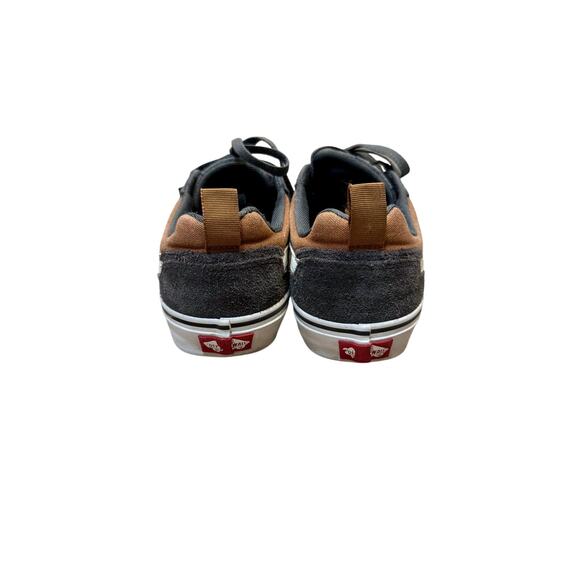 Vans Old Skool Skate Shoes Dark Gray Brown Men’s Size 9 - Picture 3 of 8